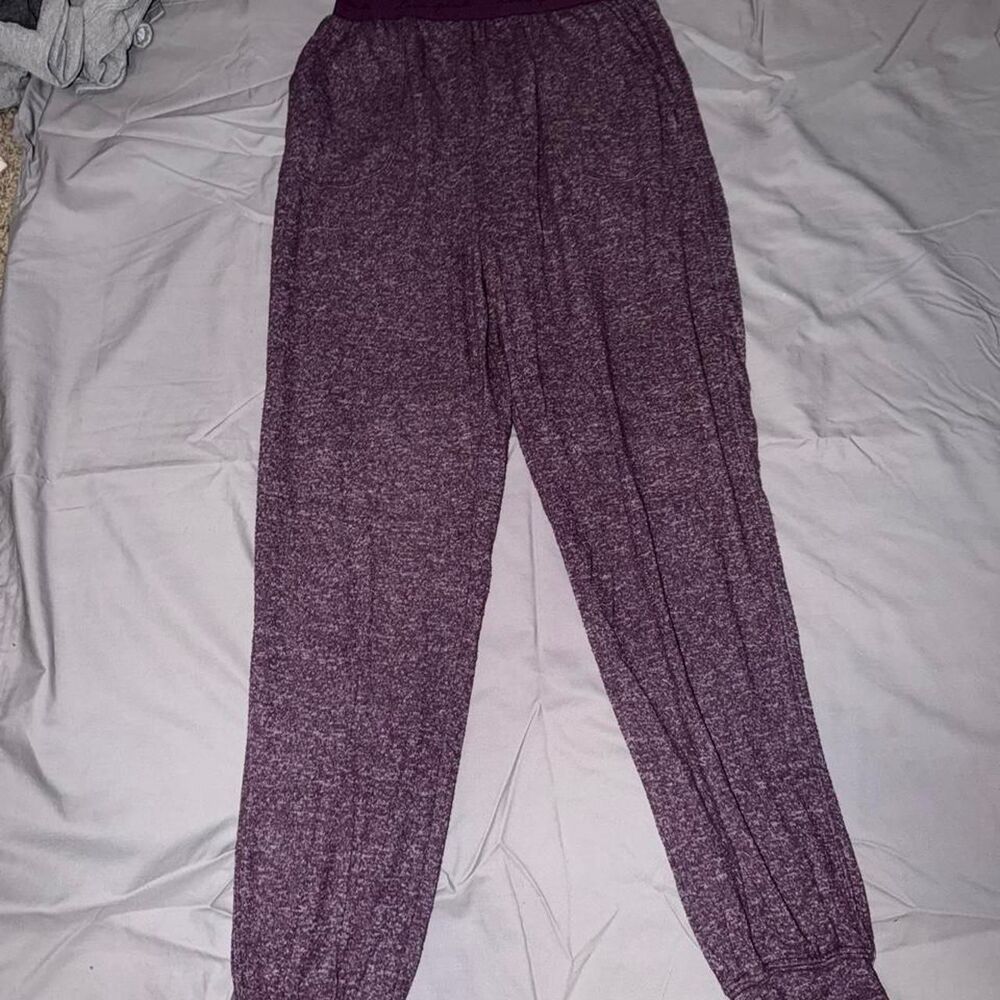 Victoria-s-secret Women's Purple and Pink Trousers